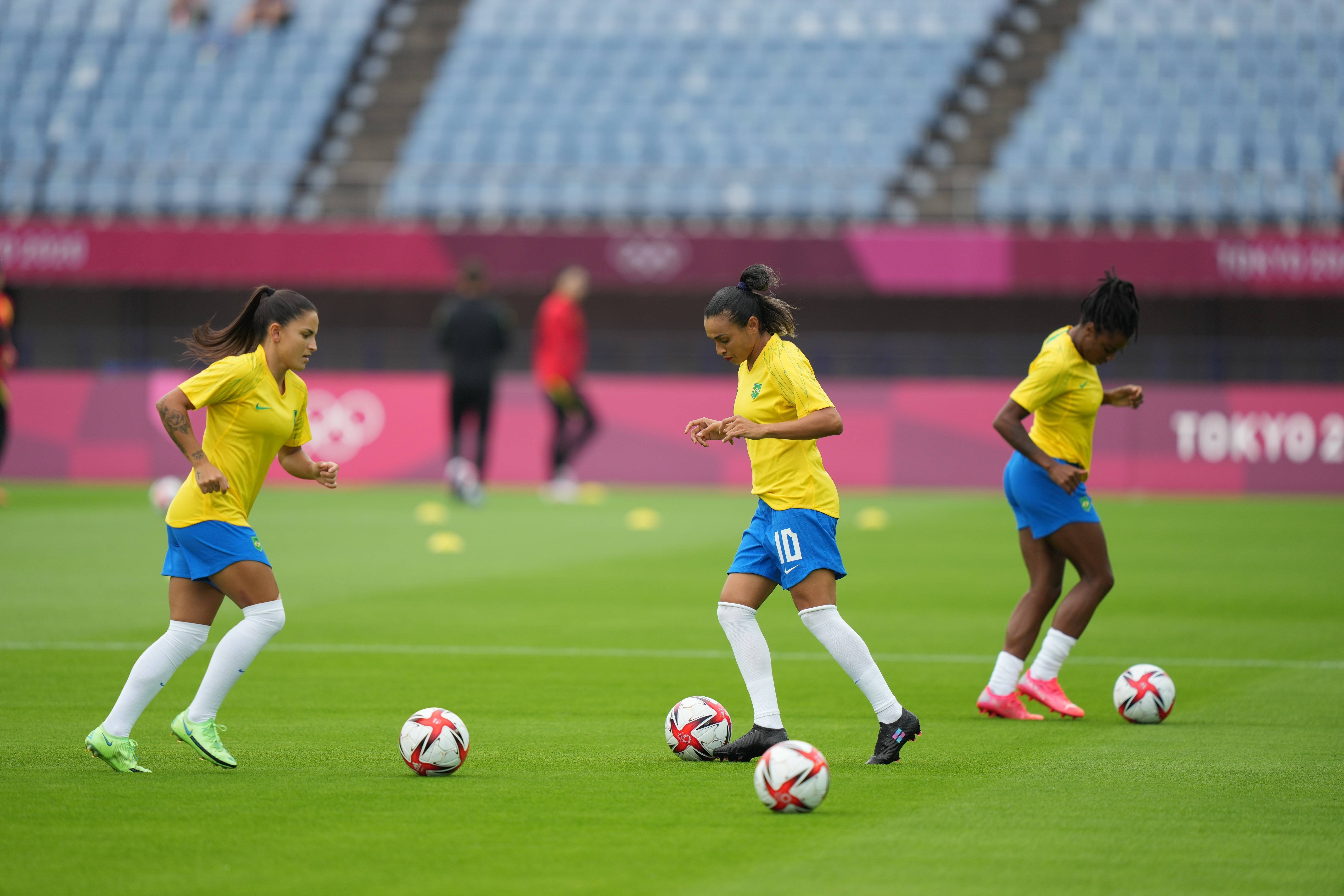 开云体育登录-巴西女足运动员积极备战比赛