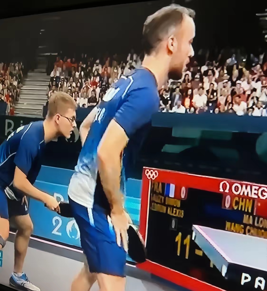 法国队碾压日本队，马龙刷新纪录