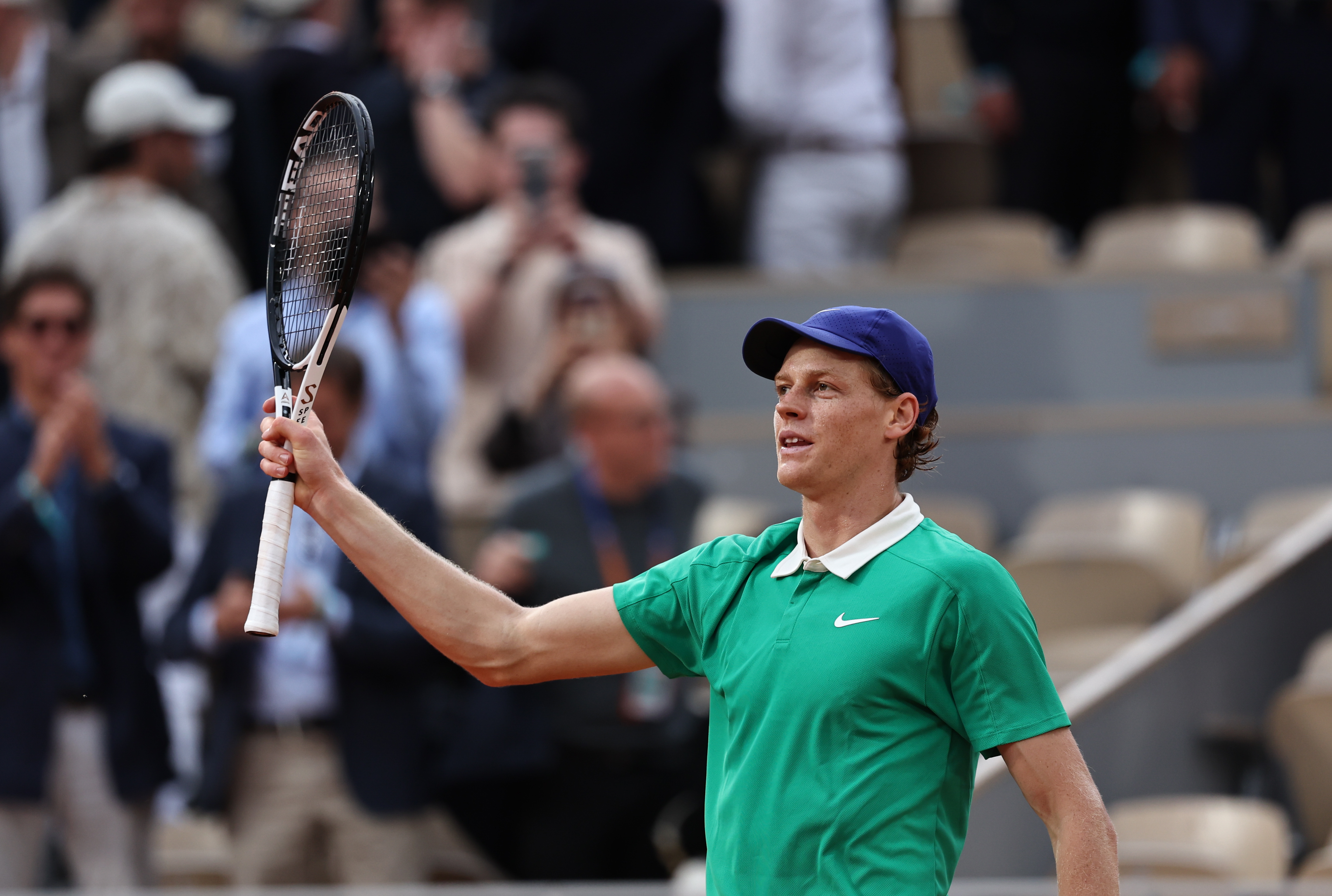 法网横扫戴维斯杯，辛纳状态火热